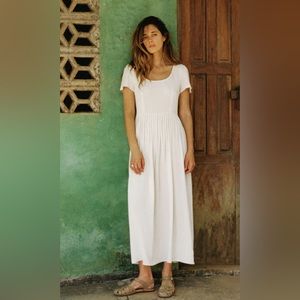 Christy Dawn Scarlet Dress - Eggshell